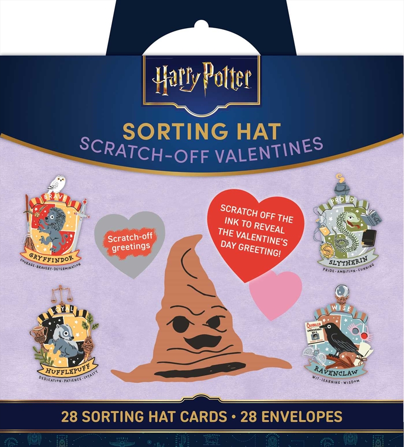 Harry Potter: Sorting Hat Scratch-Off Valentines/Product Detail/Arts & Entertainment
