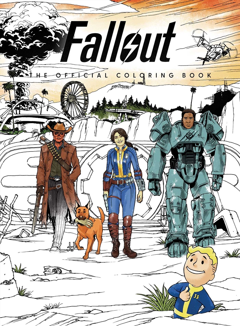 Fallout: The Official Coloring Book/Product Detail/Adults Colouring