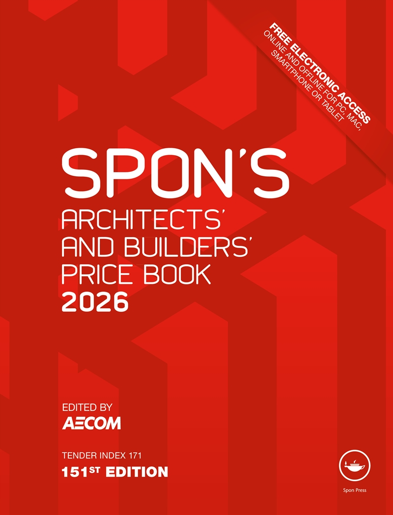 Spon's Architects' And Builders' Price Book 2026/Product Detail/Reading