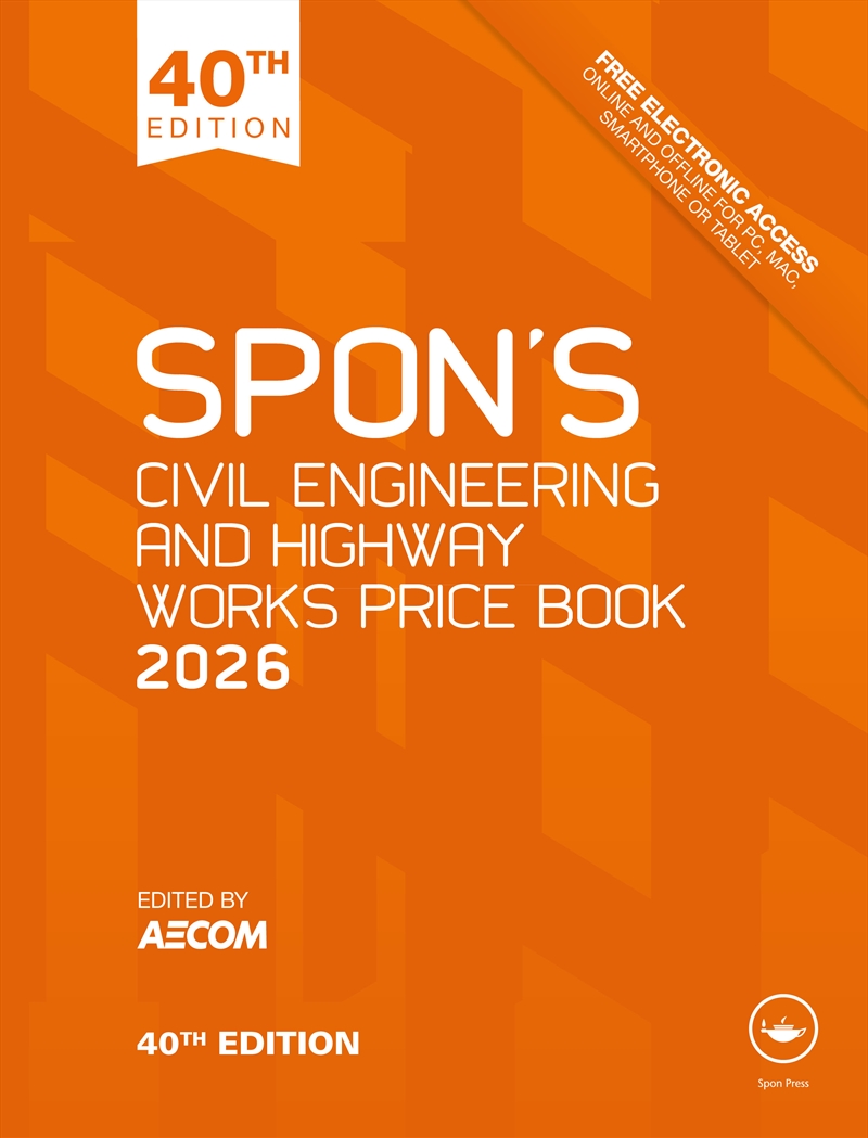 Spon's Civil Engineering And Highway Works Price Book 2026/Product Detail/Technology & Engineering
