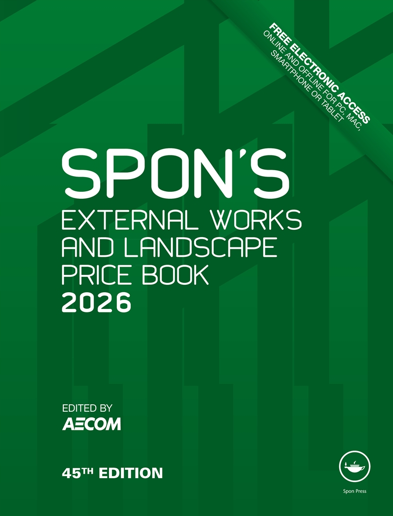 Spon's External Works And Landscape Price Book 2026/Product Detail/Reading