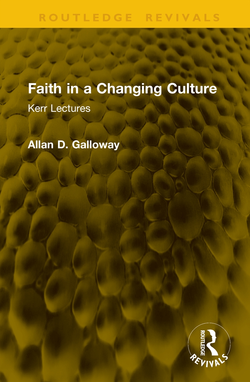 Faith in a Changing Culture/Product Detail/Religion & Beliefs