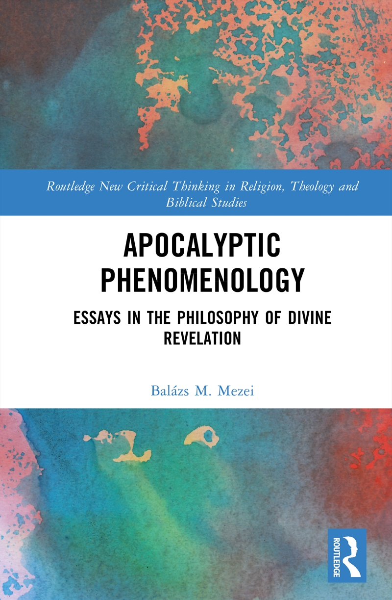 Apocalyptic Phenomenology/Product Detail/Religion & Beliefs