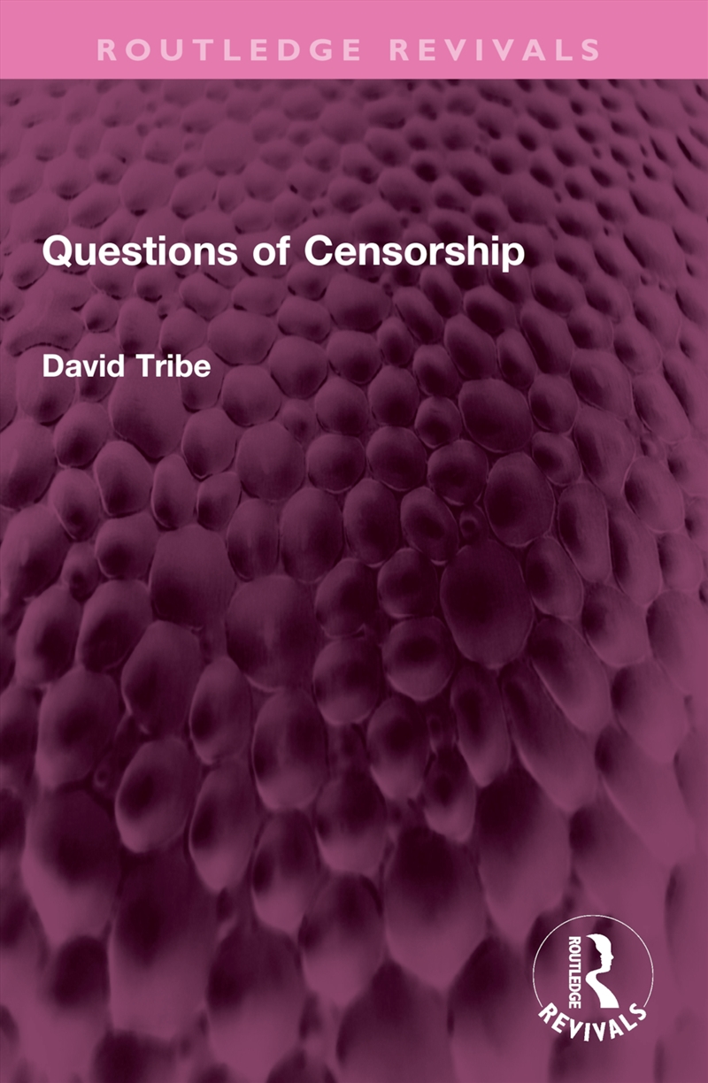 Questions of Censorship/Product Detail/Society & Culture
