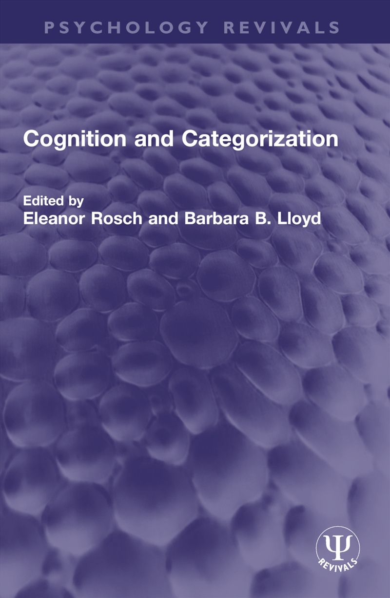 Cognition and Categorization/Product Detail/Psychology