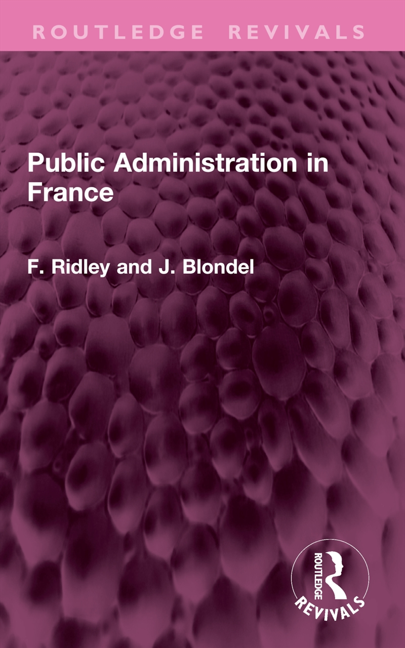 Public Administration in France/Product Detail/Politics & Government