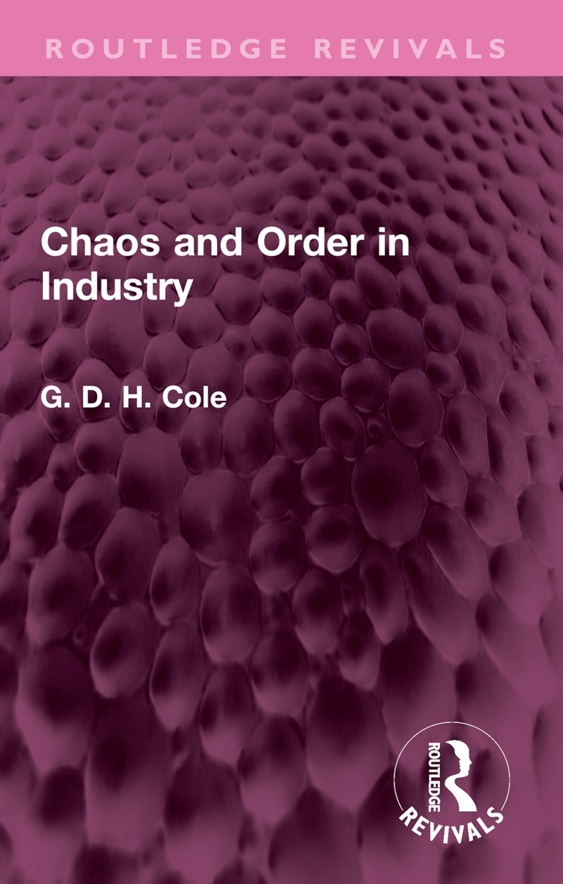 Chaos and Order in Industry/Product Detail/Accounting & Finance
