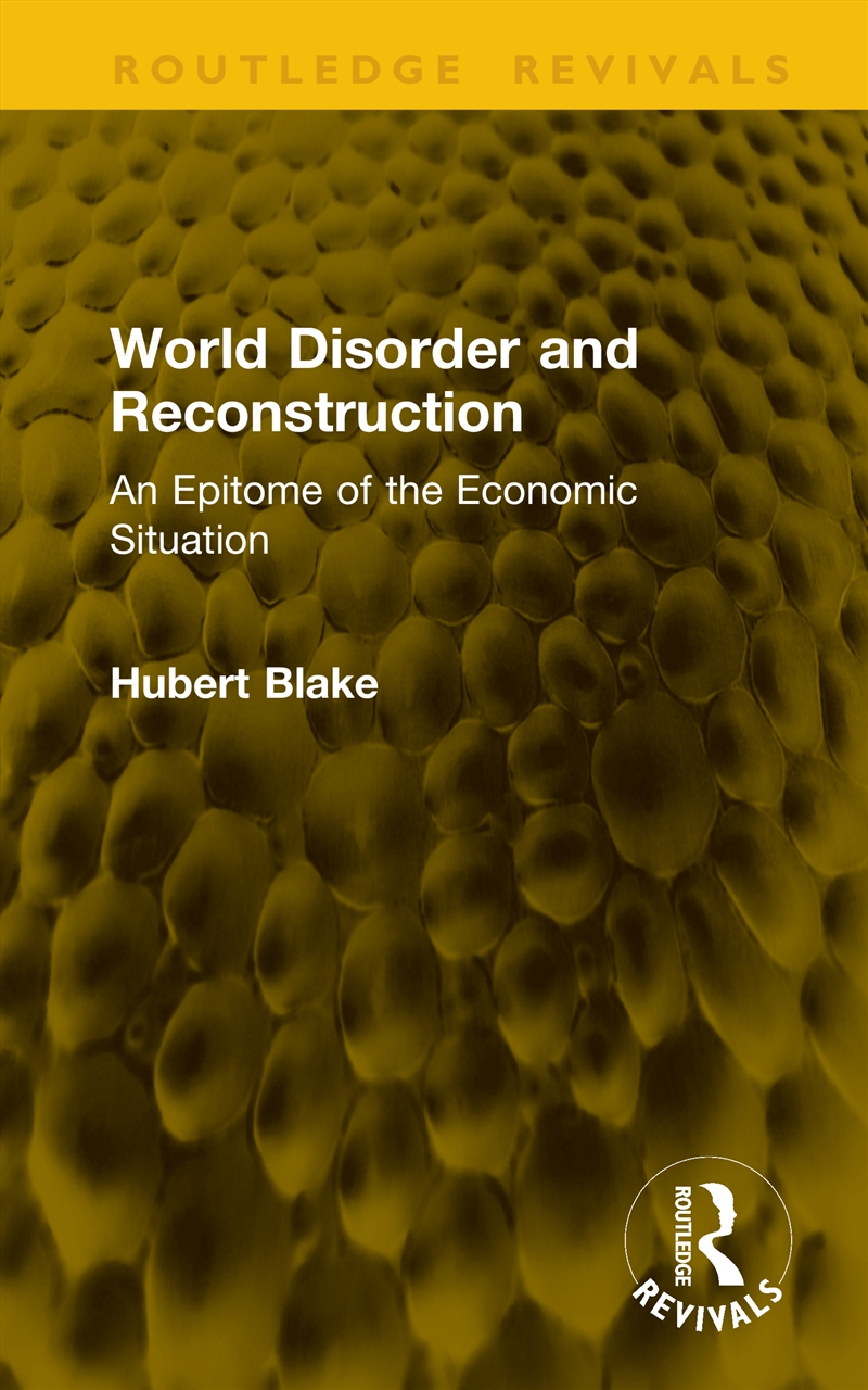 World Disorder and Reconstruction/Product Detail/Reading