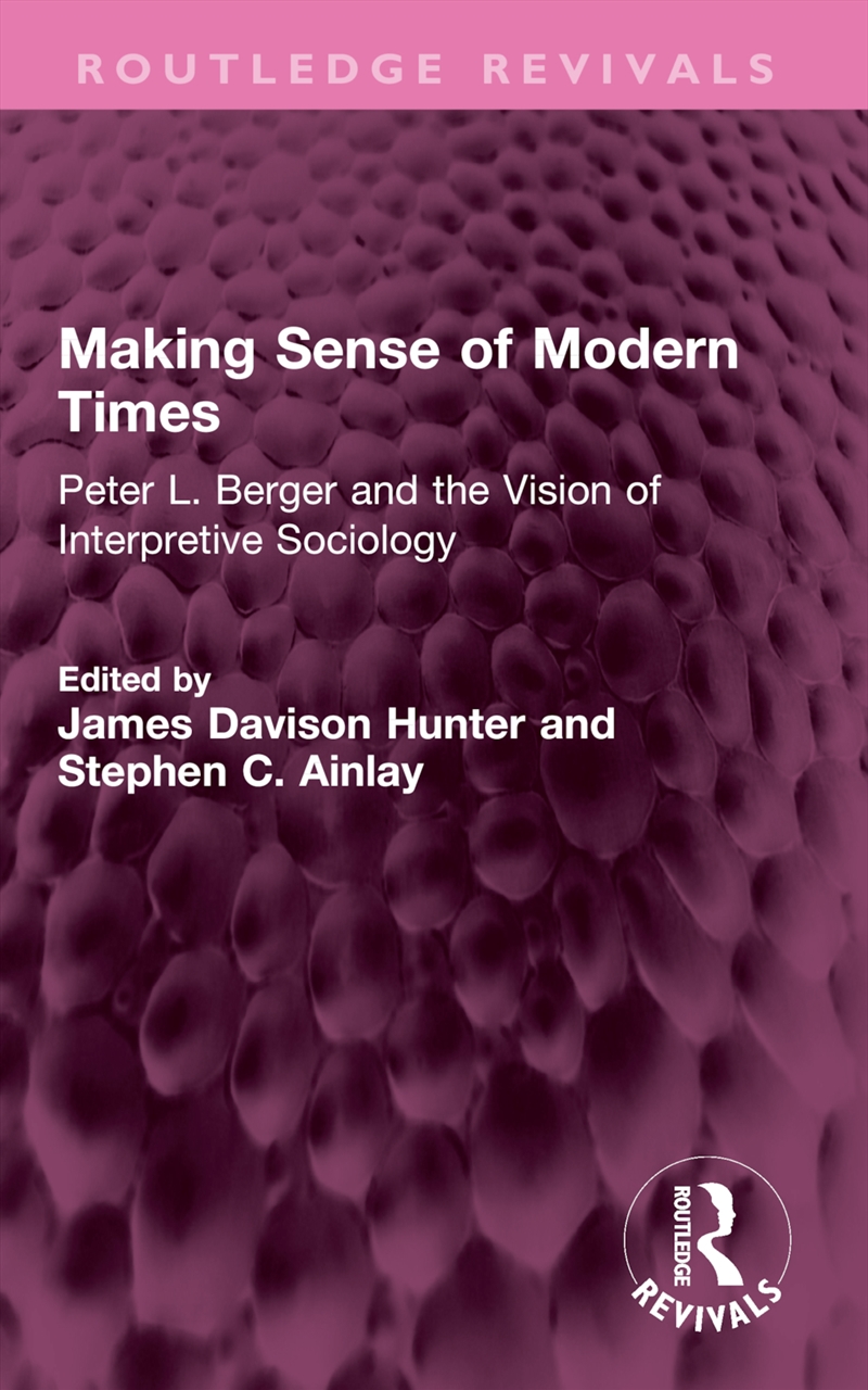 Making Sense of Modern Times/Product Detail/Society & Culture