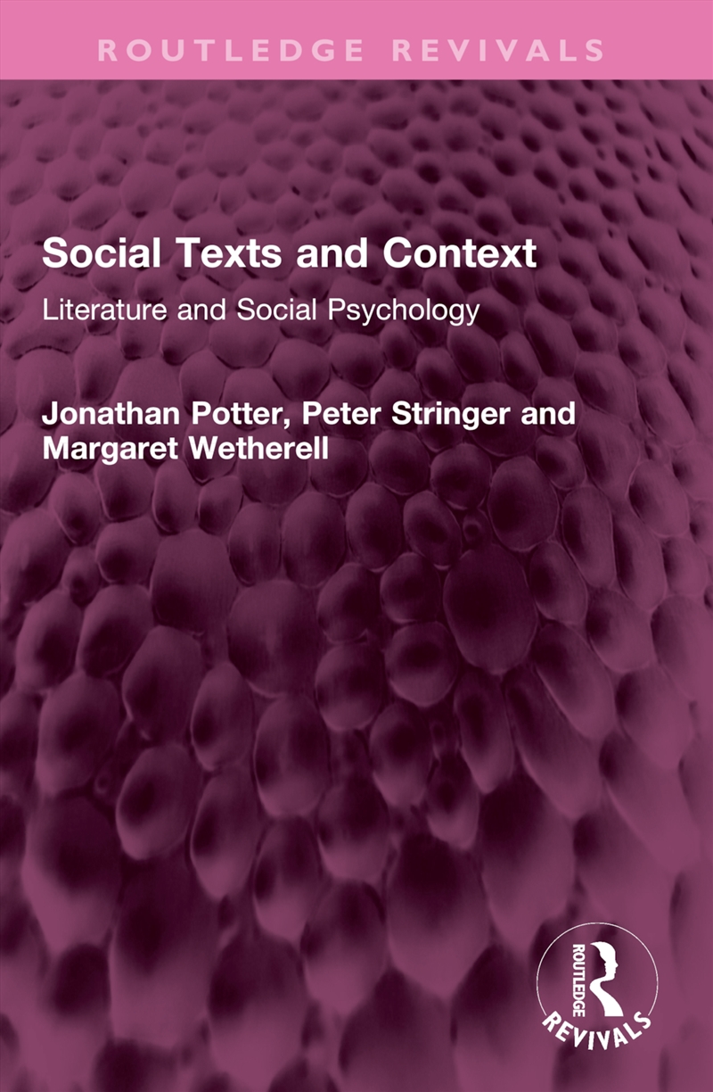 Social Texts And Context/Product Detail/Literature & Poetry