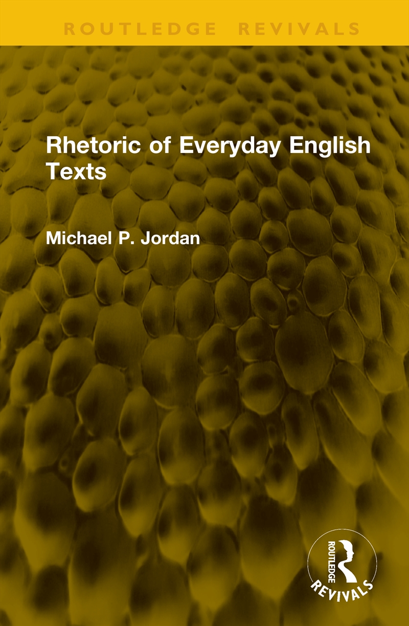 Rhetoric Of Everyday English Texts/Product Detail/Education & Textbooks