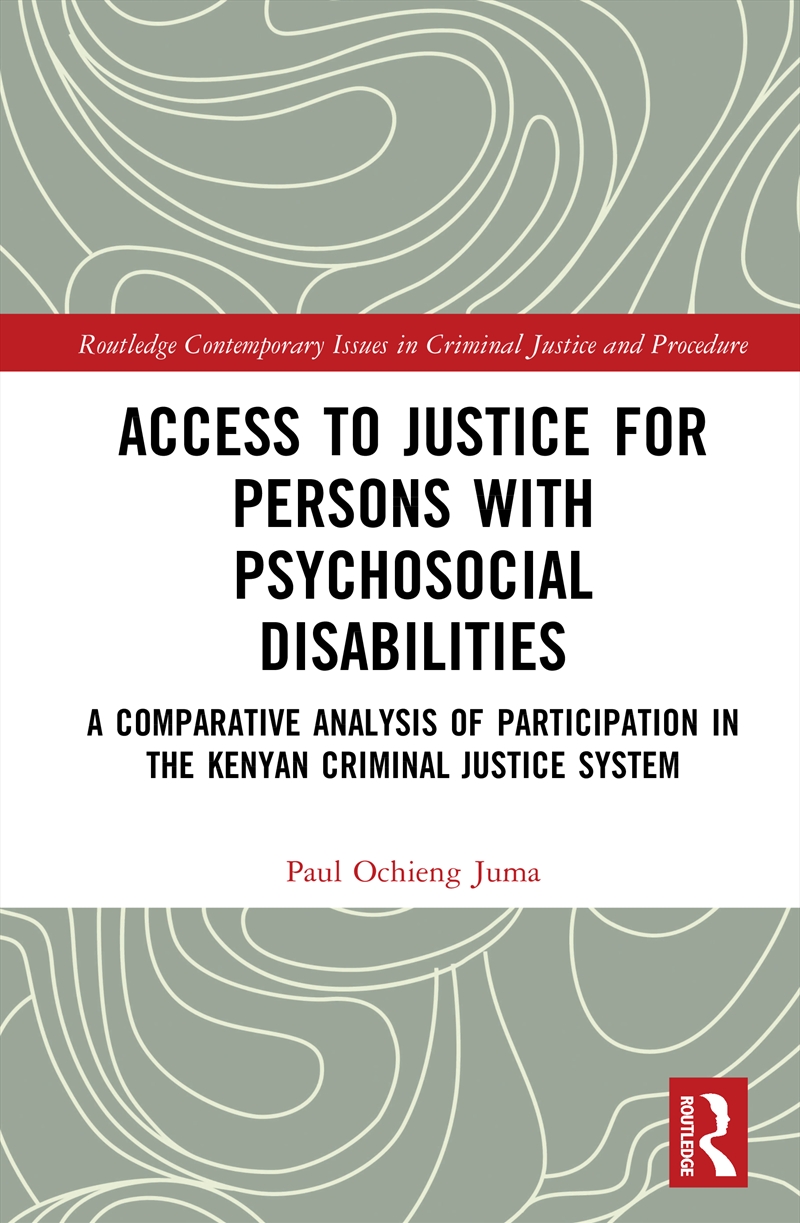 Access to Justice for Persons with Psychosocial Disabilities/Product Detail/Law