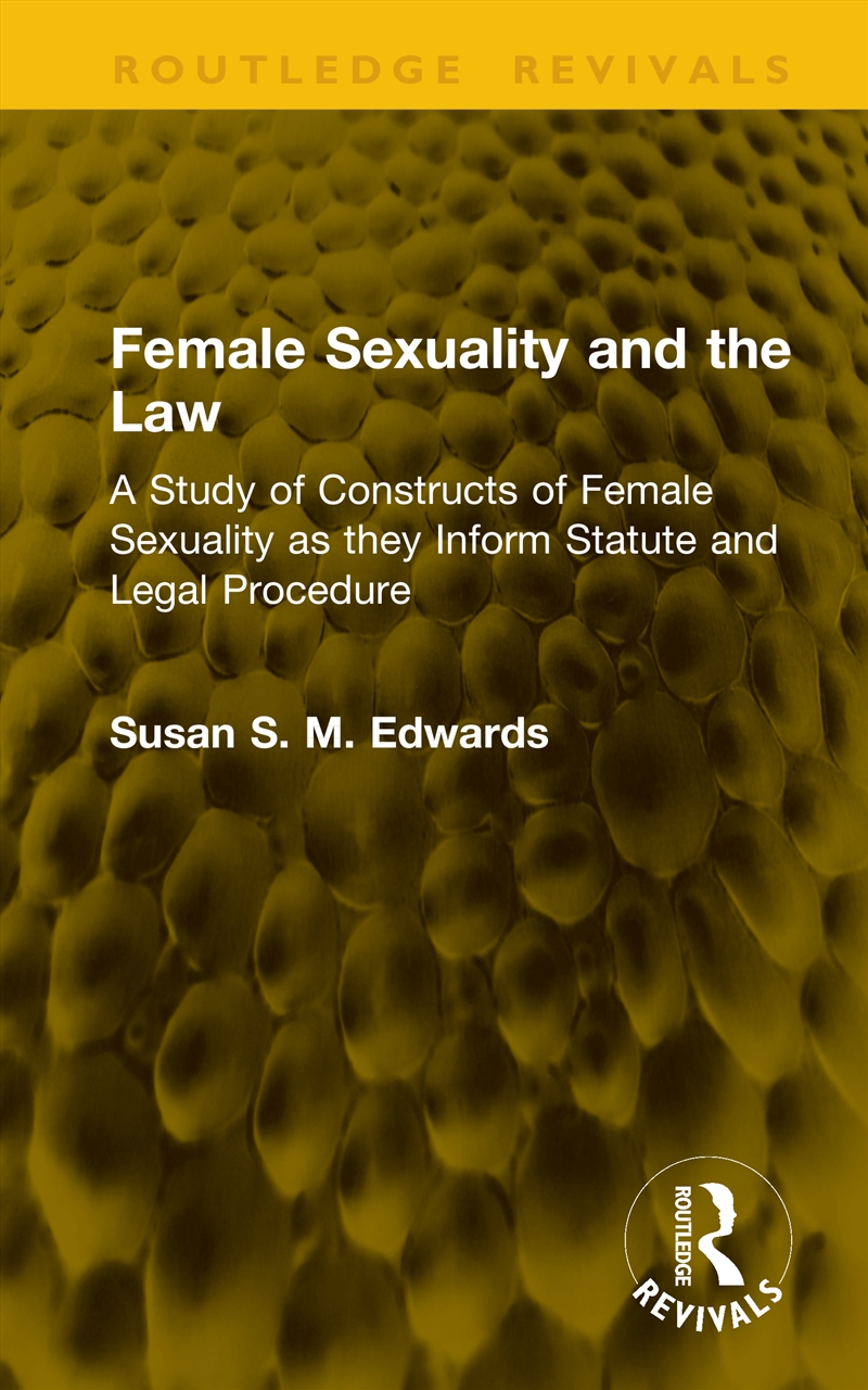 Female Sexuality and the Law/Product Detail/Law
