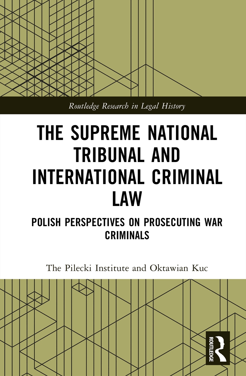 The Supreme National Tribunal and International Criminal Law/Product Detail/Law