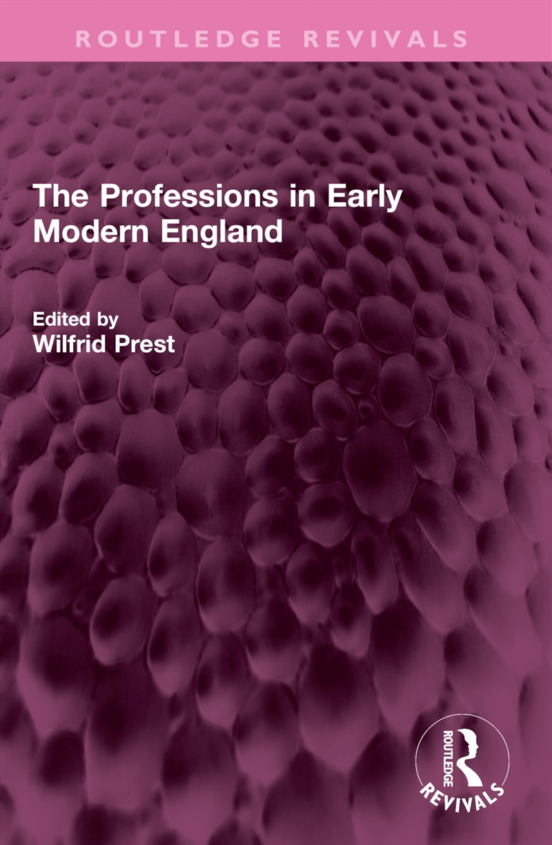 The Professions in Early Modern England/Product Detail/History