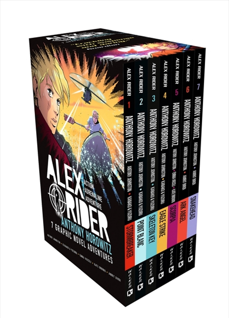 Alex Rider: 7 Graphic Novel Adventures/Product Detail/Thrillers & Horror Books