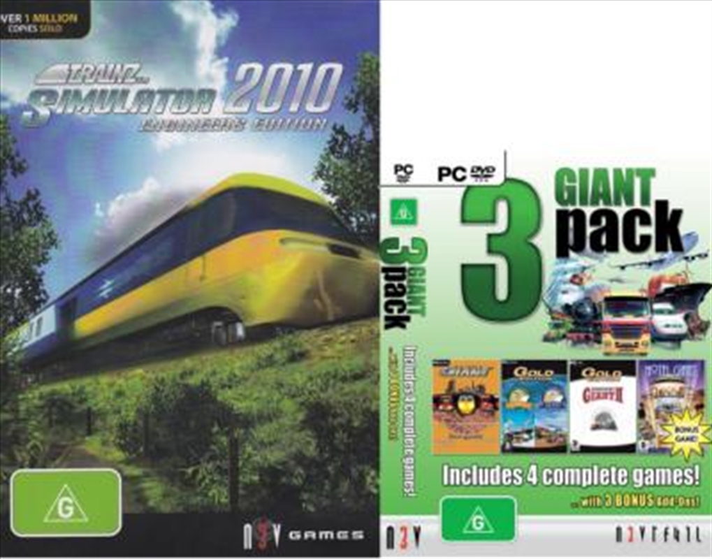 Trainz Simulator 2010 + Giant 3 Pack FREE/Product Detail/Simulation