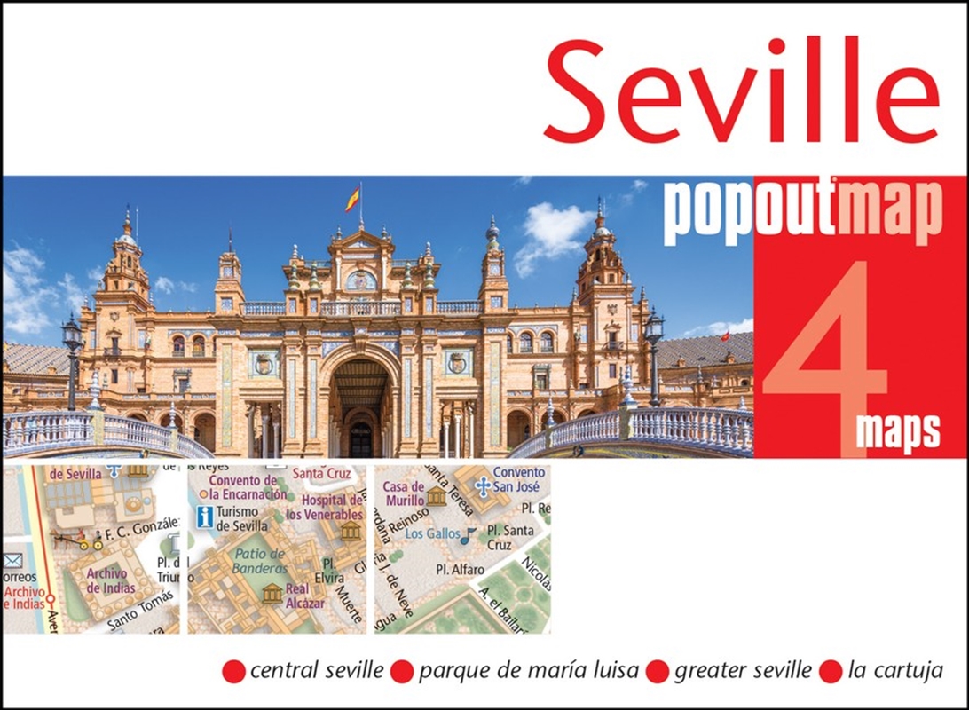 Seville PopOut Map/Product Detail/Travel & Holidays