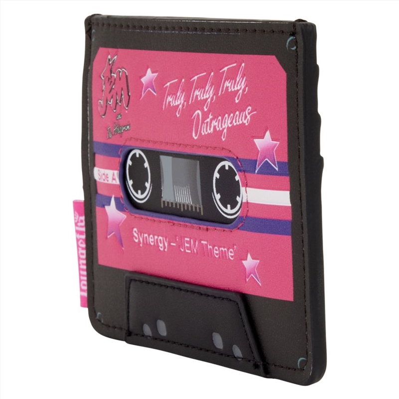 Loungefly Jem & The Holograms - Cassette Card Holder/Product Detail/Wallets