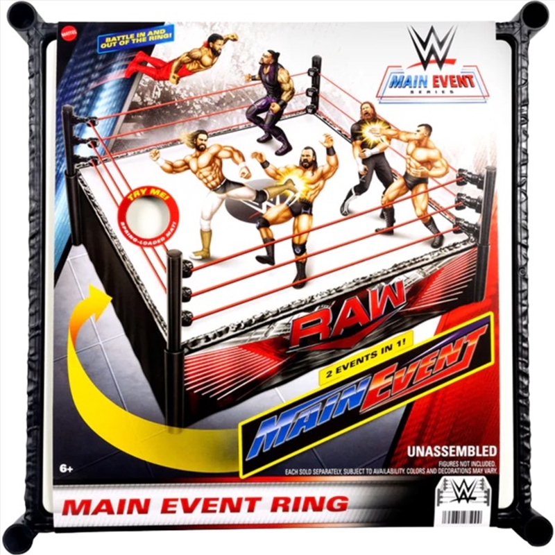 WWE Main Event Ring/Product Detail/Figurines