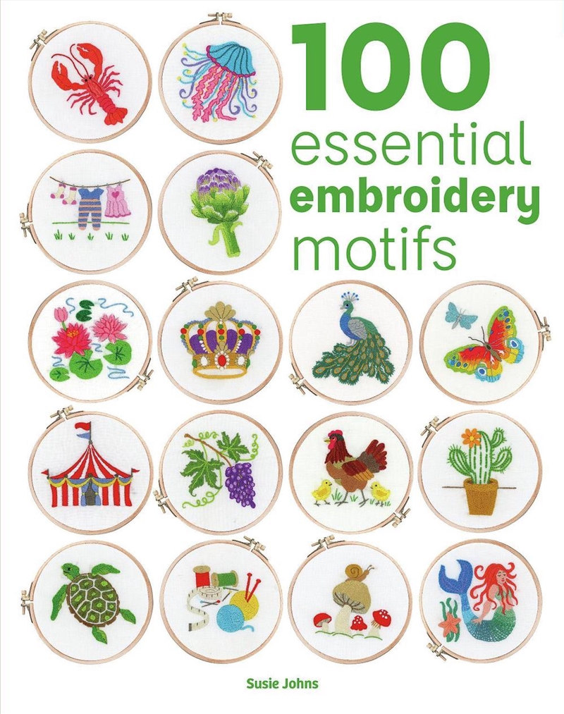 100 Essential Embroidery Motifs/Product Detail/Crafts & Handiwork