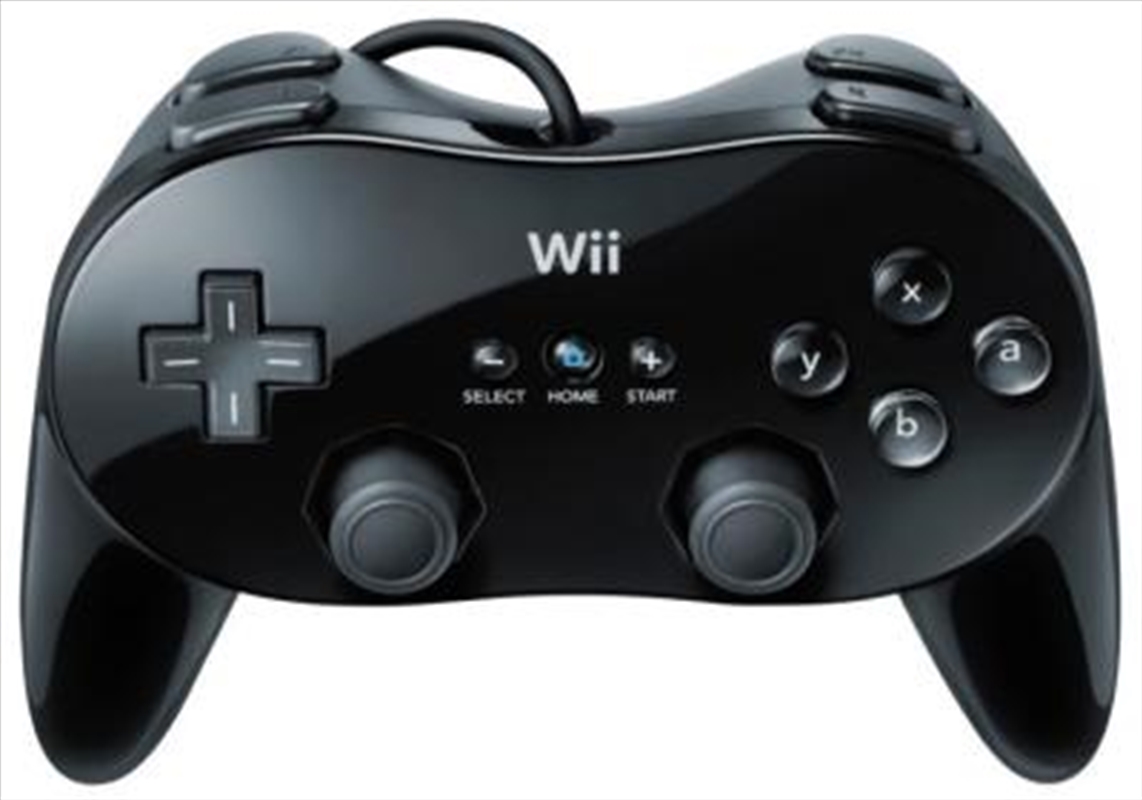 Wii Classic Controller Pro Black/Product Detail/Consoles & Accessories