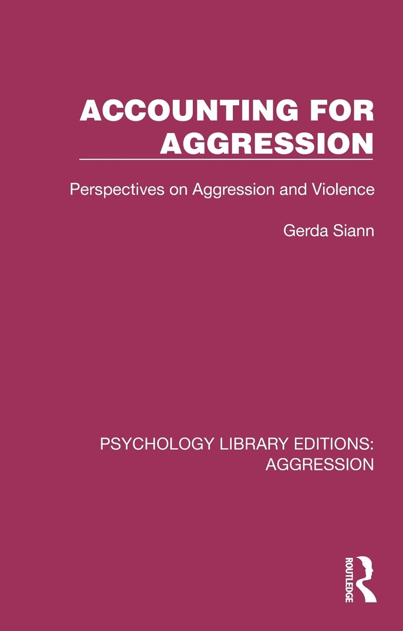 Accounting for Aggression/Product Detail/Psychology
