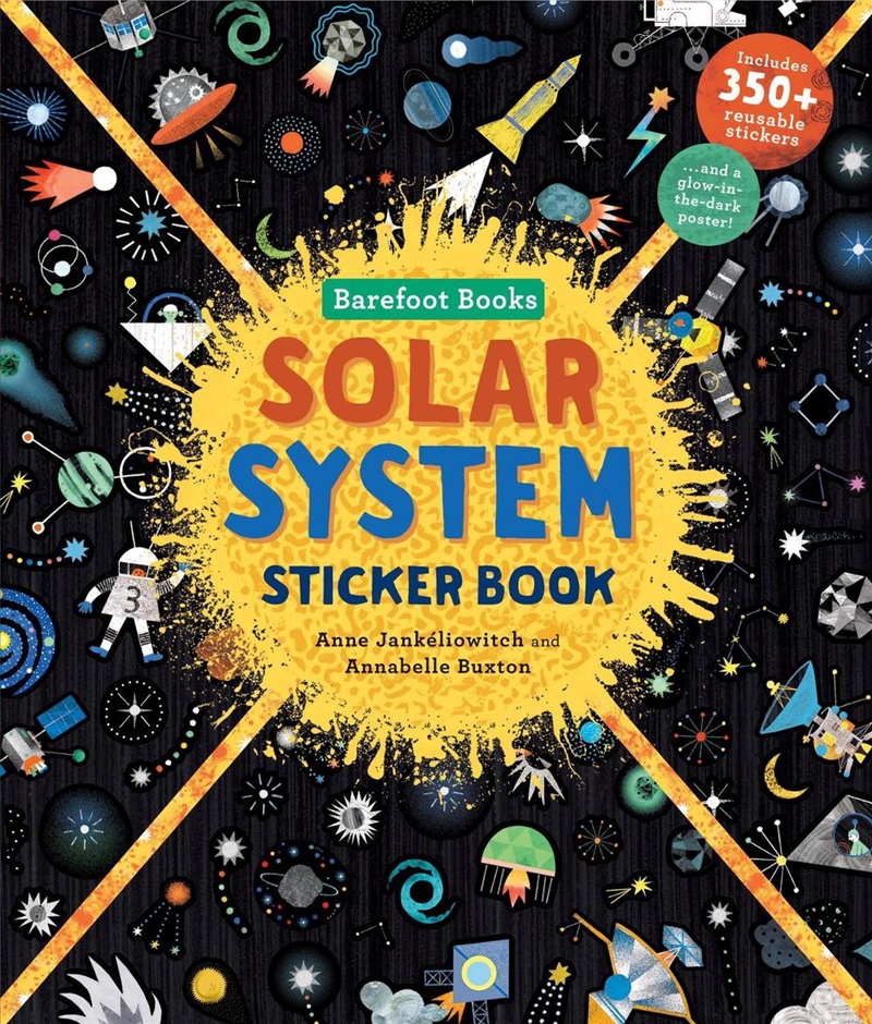 Barefoot Books Solar System Sticker Book/Product Detail/Kids Activity Books