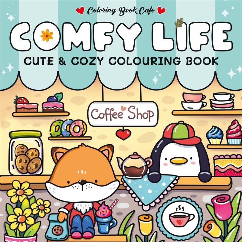 Comfy Life: Cute and Cozy Colouring Book/Product Detail/Kids Colouring