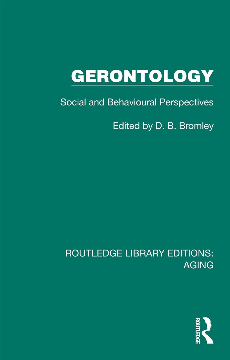 Gerontology/Product Detail/Society & Culture