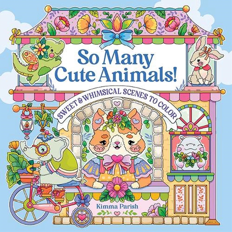 So Many Cute Animals!: Sweet & Whimsical Scenes to Color/Product Detail/Crafts & Handiwork