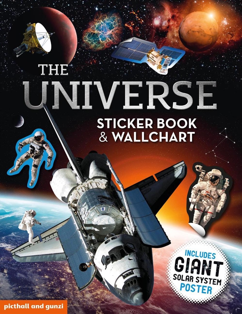 Universe: Solar System Wallchart Poster and Sticker Book/Product Detail/Kids Activity Books