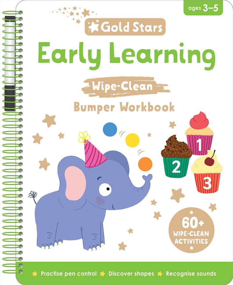 Gold Stars Vol. 3 - Write & Wipe Bumper - White Lemon/Product Detail/Children