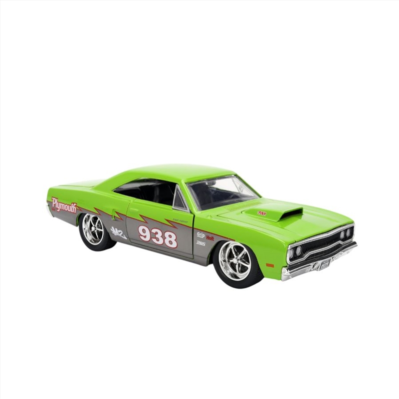 Big Time Muscle - 1970 Plymouth Road Runner 1:24 Scale Diecast Vehicle/Product Detail/Figurines