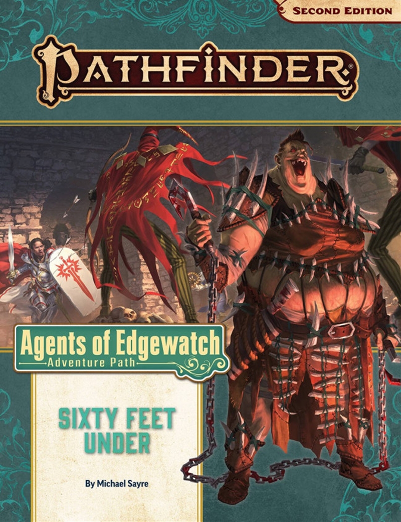 Pathfinder 2nd Edition AoE Sixty Feet Under/Product Detail/RPG Games