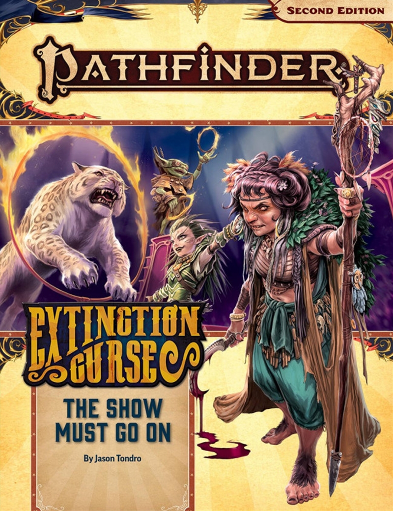 Pathfinder 2nd Edition EC The Show Must Go On/Product Detail/RPG Games