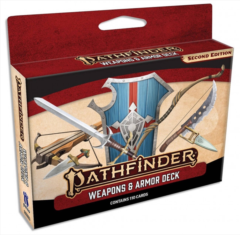 Pathfinder 2nd Edition Weapons & Armor Deck/Product Detail/RPG Games