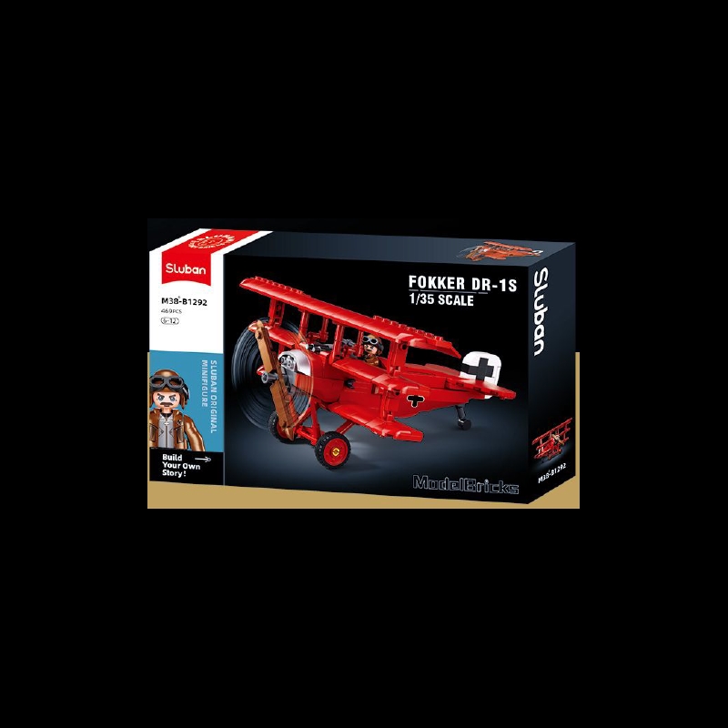 Red Baron Fokker Triplane 281 Piece/Product Detail/Toys
