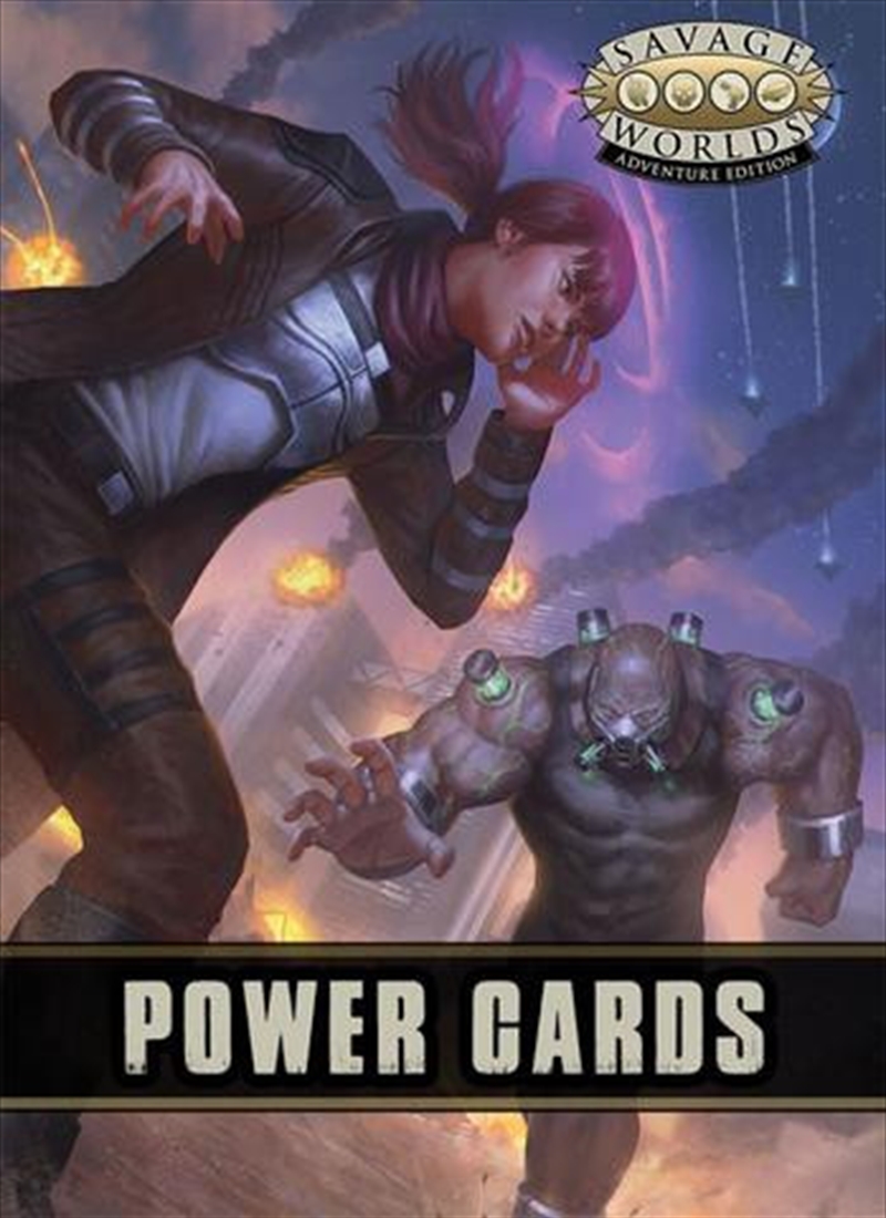 Savage Worlds Adventure Edition Powers Cards/Product Detail/RPG Games