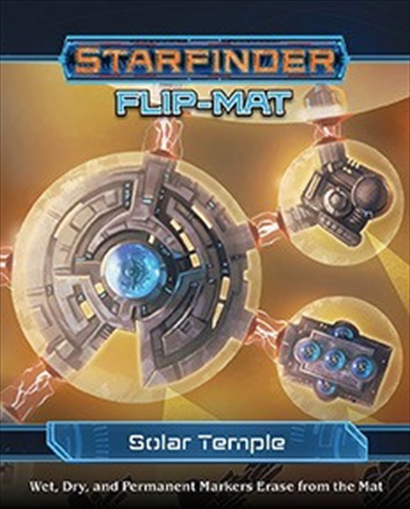 Starfinder Flip-Mat: Solar Temple/Product Detail/RPG Games