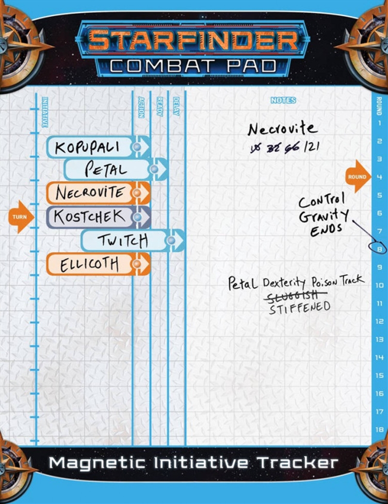 Starfinder: Combat Pad/Product Detail/RPG Games