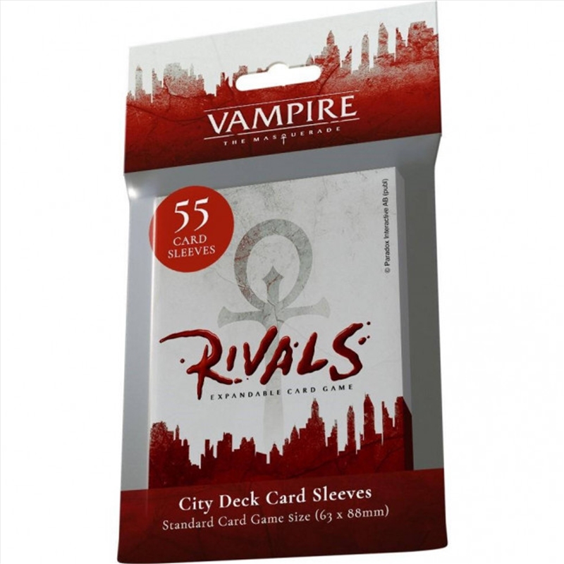 Vampire The Masquerade Rivals - City Deck Sleeves/Product Detail/Card Games