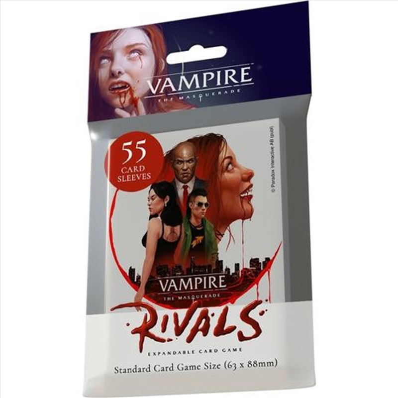 Vampire The Masquerade Rivals - Library Deck Sleeves/Product Detail/Card Games