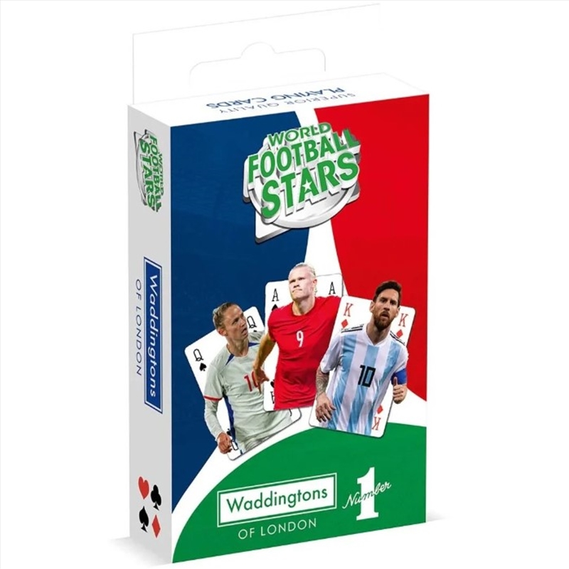 Waddingtons Playing Cards: Playing Cards: World Football Stars/Product Detail/Card Games