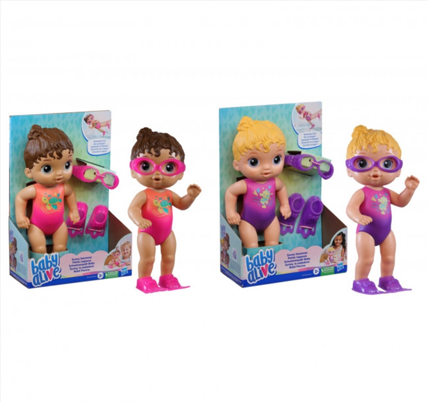Baby Alive: Sunny Swimmer Assortment (SENT AT RANDOM)/Product Detail/Toys