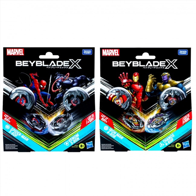 Beyblade x Marvel Collab Multipack Assortment (SENT AT RANDOM)/Product Detail/Toys