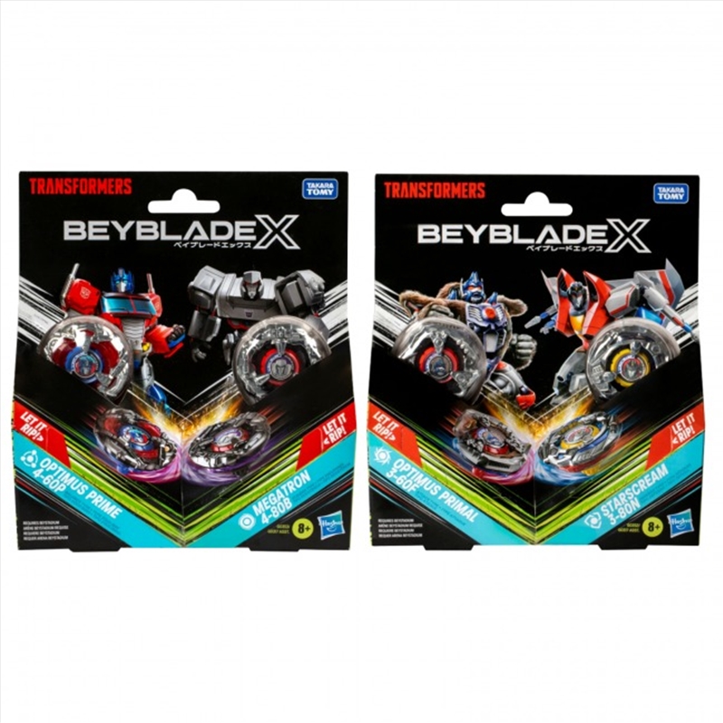 Beyblade x Transformers Collab Multipack Assortment (SENT AT RANDOM)/Product Detail/Toys