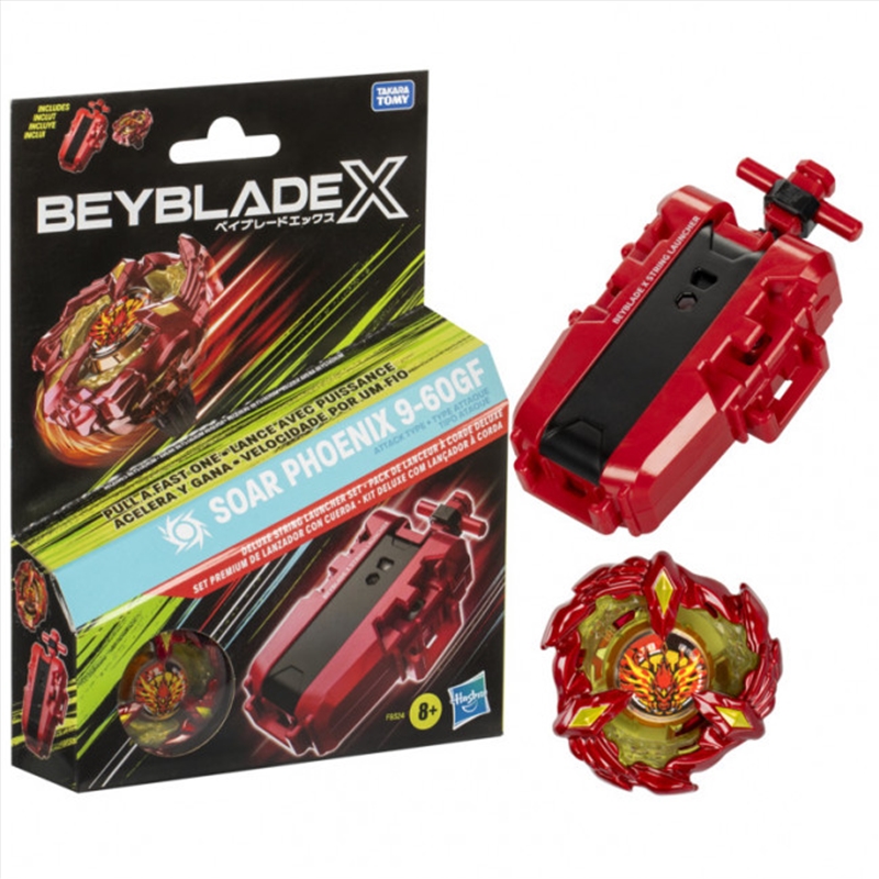 Beyblade X: Soar Phoenix Deluxe String Launcher Set/Product Detail/Toys