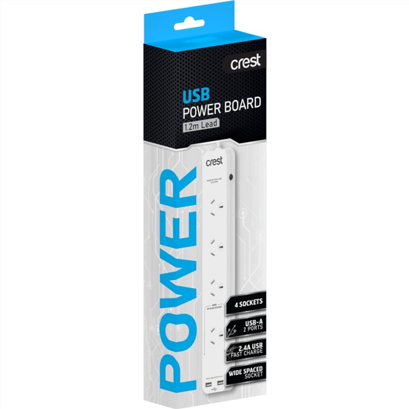 Crest Power Board 4 Socket 2 USB/Product Detail/Electronics