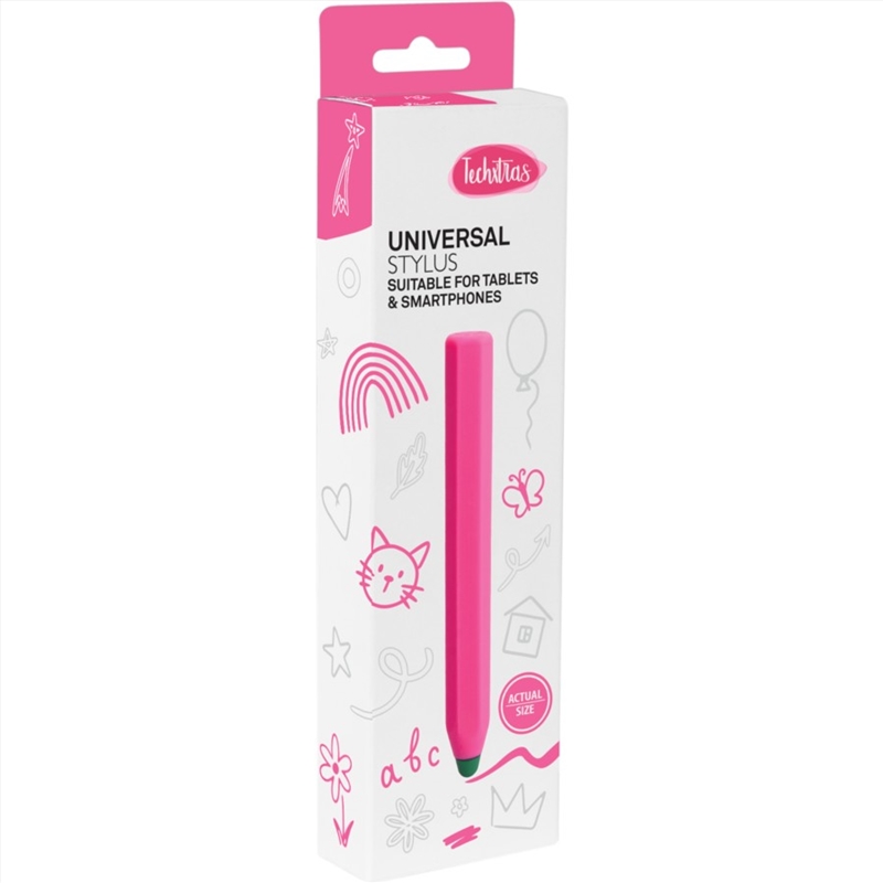 Techxtras Crayon Stylus - Pink/Product Detail/Accessories